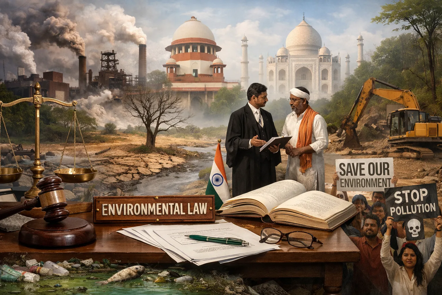 Environmental law litigation India